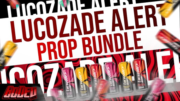 [PAID] Lucozade Alert Inspired Prop Bundle Pack Thumbnail