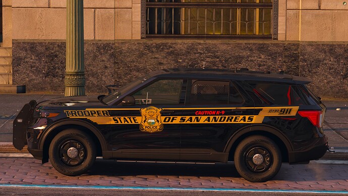 2020 Generic Police K-9 SUV thumbnail 4