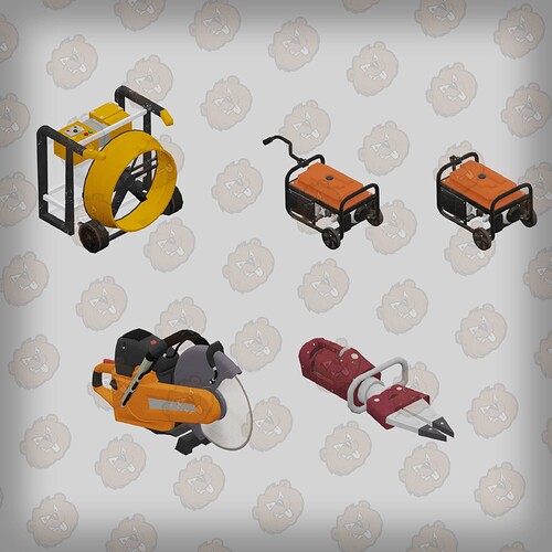 [PAID] Firefighting Props Pack thumbnail 3