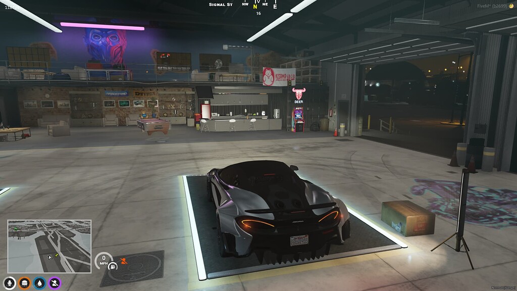 Qb-customs mechanic menu not showing when i drive up to pads changed ...
