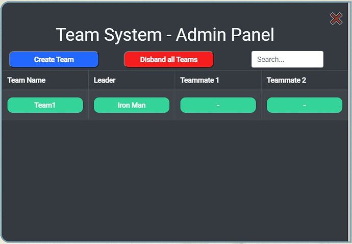 [PAID] [ESX] Team System - FiveM Releases - Cfx.re Community