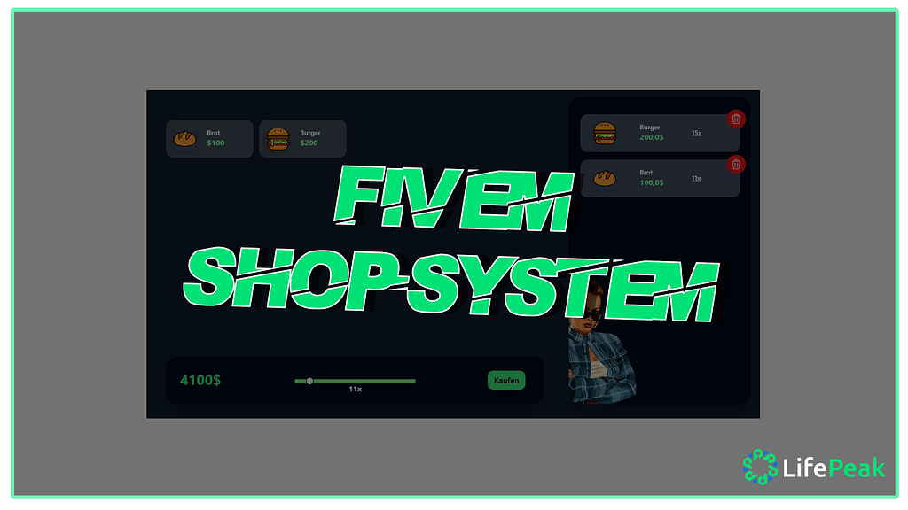 [PAID] [ESX] Shop-System| LifePeak Scripts - FiveM Releases - Cfx.re ...