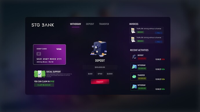 Banking System [ESX/QB] thumbnail 2