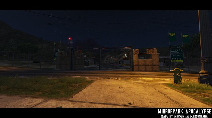 Mirror Park Safezone / Military HQ Apocalypse MAP thumbnail 29