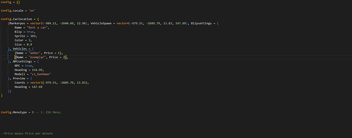 [PAID] [ESX] Fly Carrent - a renting system Thumbnail