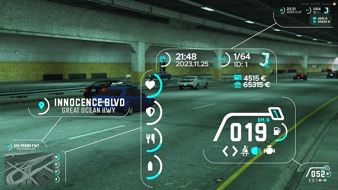 [PAID] jz-hudv3 | V3 version hud, esx/qbcore thumbnail 2