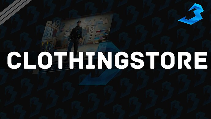 [ESX][PAID] B - Clothingstore (Nice & clean design) Thumbnail