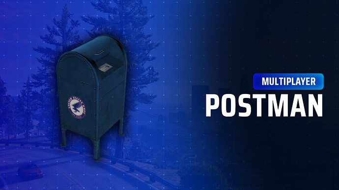 Multiplayer Postman Job [QBCore & ESX & vRP & STANDALONE] Thumbnail