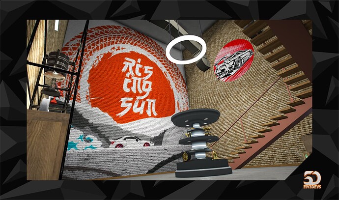 [MLO][PAID] Rising Sun Customs - Mechanic Workshop Fiv3Devs thumbnail 12