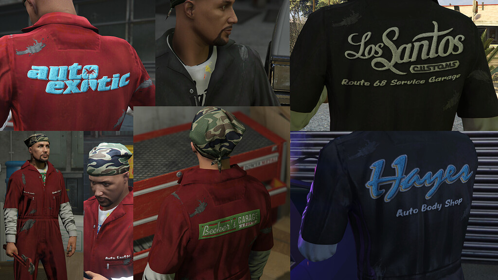 [PAID][CLOTHING] Realistic Mechanic Outfits, Multiple Variations, Male ...