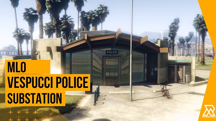 [PAID] Vespucci Beach Police Substation - MLO (FIVE M) Thumbnail