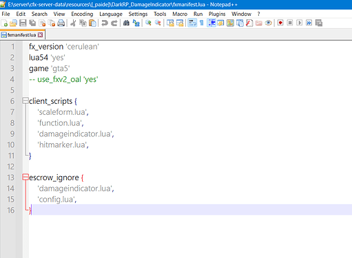 [H@mer] Hitmarker + Damage Indicator - Releases - Cfx.re Community