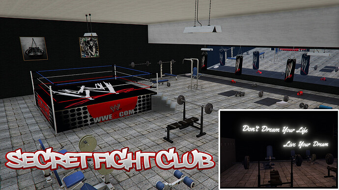 Secret fight club gta v role play | [mlo] [paid] Thumbnail