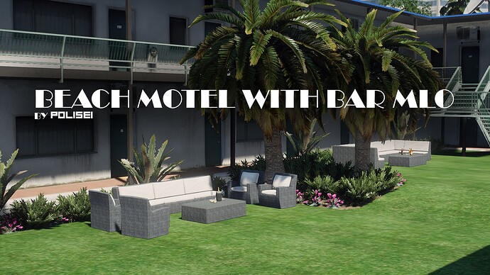 Beach Motel With Bar [PAID][MLO] Thumbnail