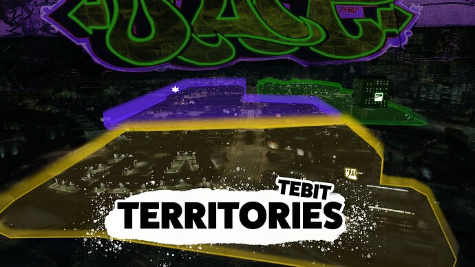 OPTIMISED Tebit Territories gang wars turf zone script fivem modit mod zap