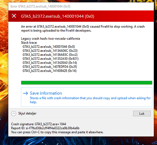 Client wont launch - FiveM Client Support - Cfx.re Community