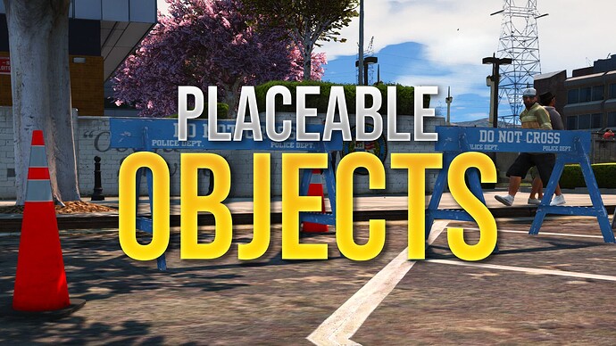 [ESX/QB] PlaceableObjects - Useable item objects Thumbnail