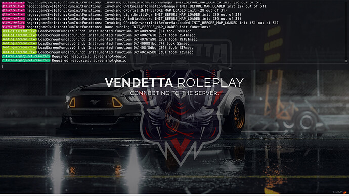 Stuck in loading screen in every server - FiveM Client Support - Cfx.re ...