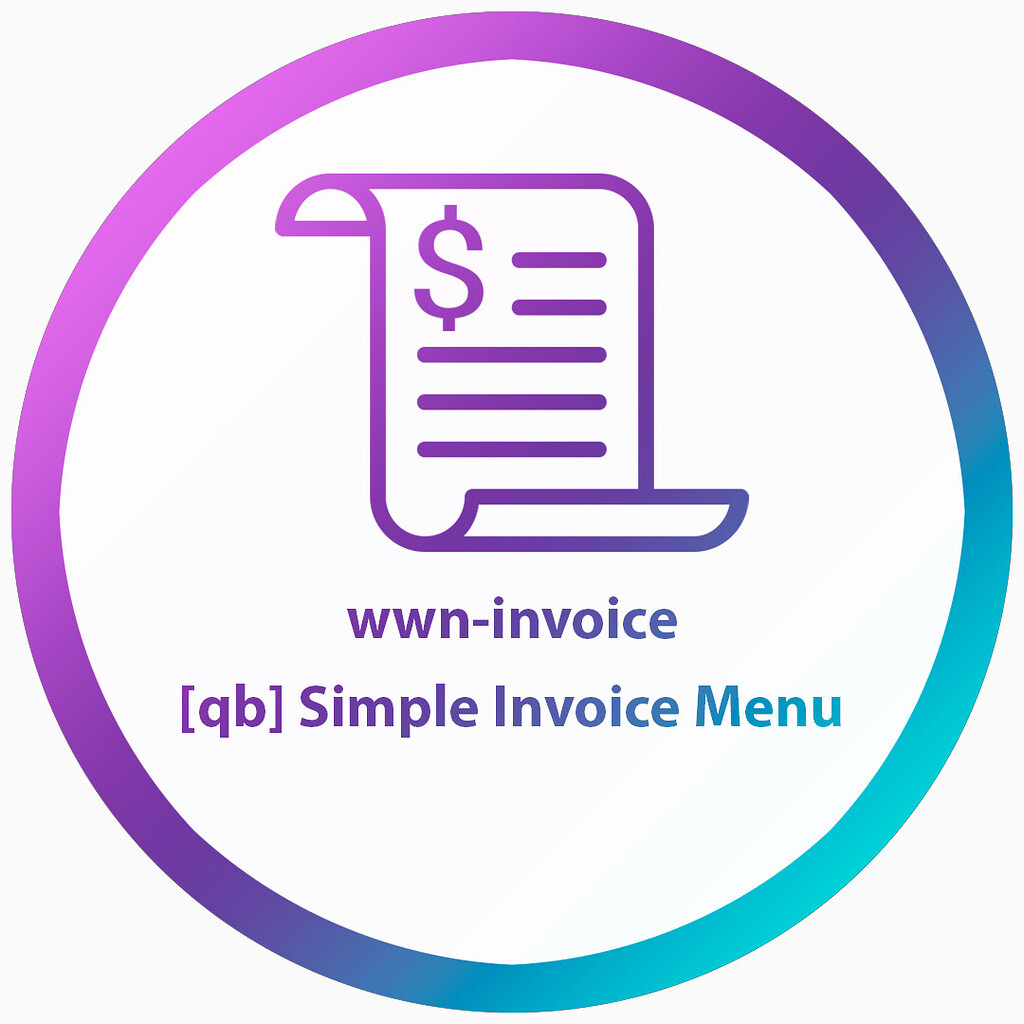 [PAID] [qbCore] Simple Invoice - FiveM Releases - Cfx.re Community
