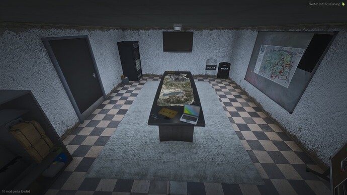 Secrate base of detectives with med and torture room thumbnail 3
