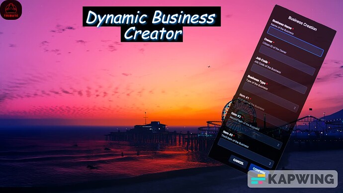 UPDATED Dynamic Business Creator Thumbnail