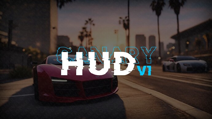 [PAID] [QB ESX] Canary's HUD V1 Thumbnail