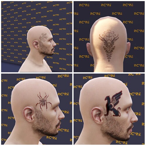 [ADDON] Cyber Pack - RCore Tattoo thumbnail 2