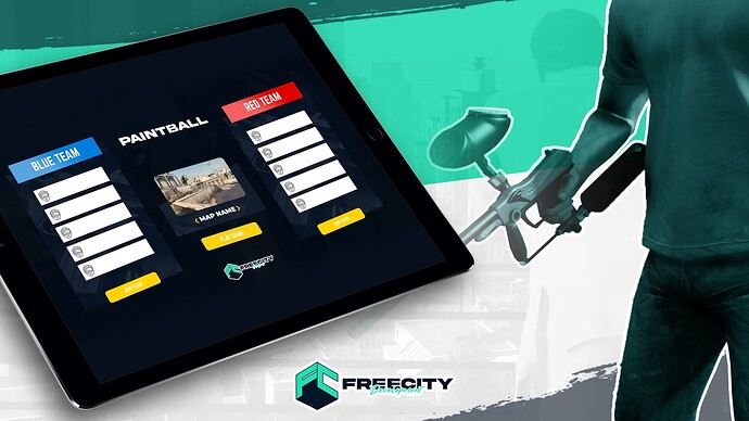 [PAID] [ESX/QB] FreeCity PAINTBALL Thumbnail