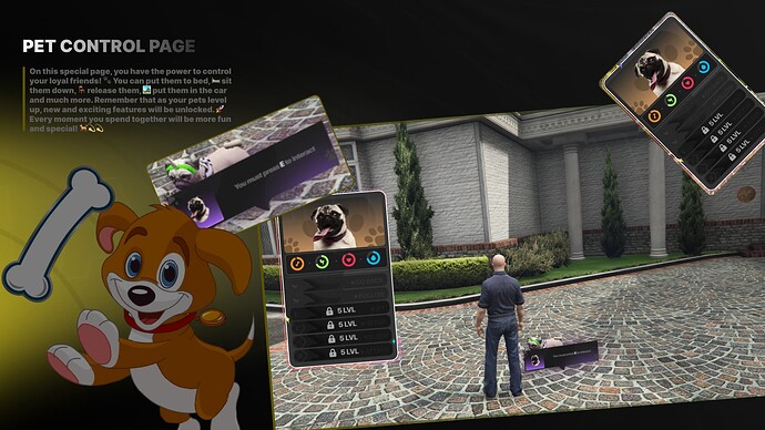 Lab-pet v2 | with customizable pet clothing system thumbnail 2