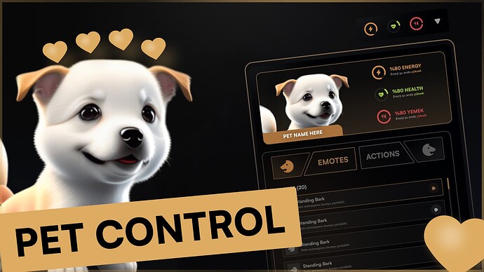 Pet - Companion Script | Custom K9, Interactable Objects, Dressing Pet Thumbnail