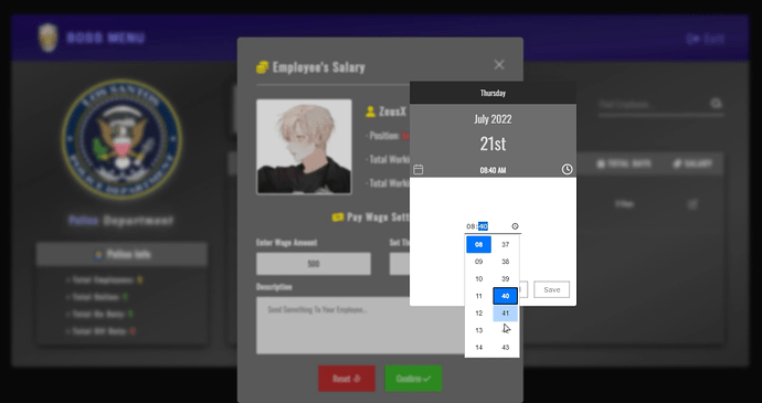 [RELEASE][PAID][ESX] H&N CORE | THE PAY CHECK & BOSS CHECK SYSTEM V1.0 thumbnail 2
