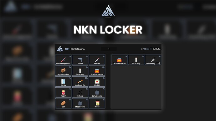 [ESX] Locker System (STORAGE) | NKN Thumbnail