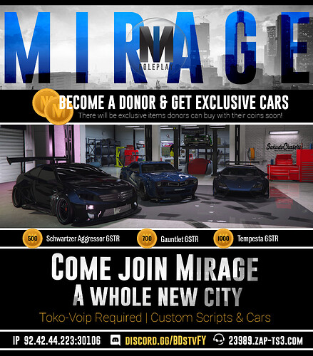 MIRAGECARS