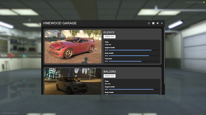Garage, Parking Lots & Impound [NUI] [ESX/QBCore/Standalone] thumbnail 2