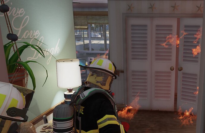 Interior of Fire