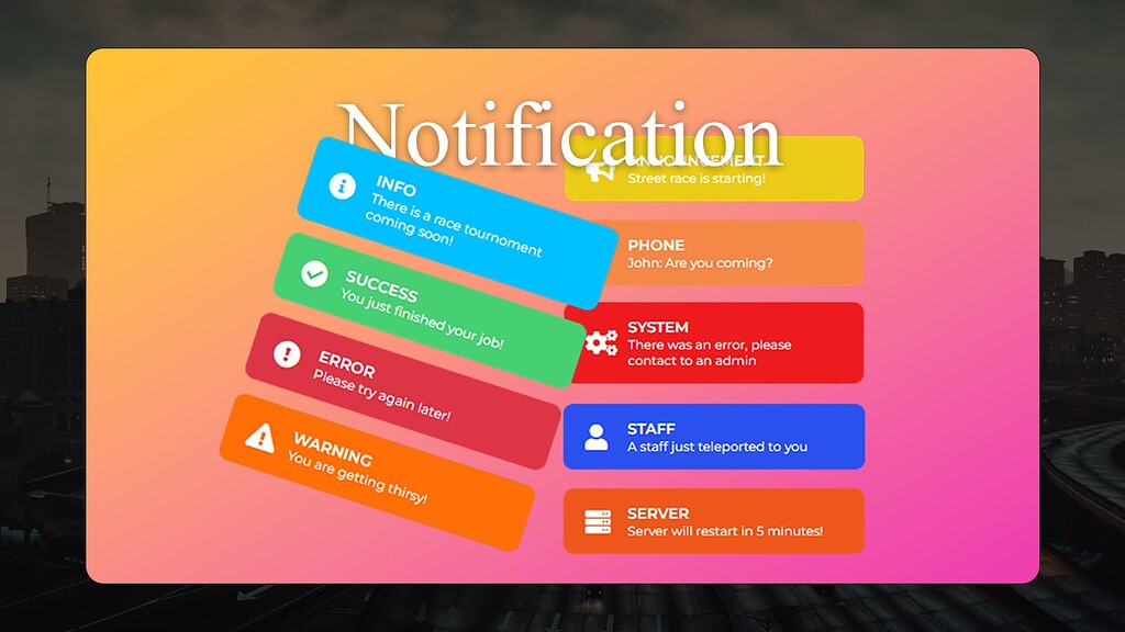 [PAID] aty_notify | Moder Notify System - FiveM Releases - Cfx Forum