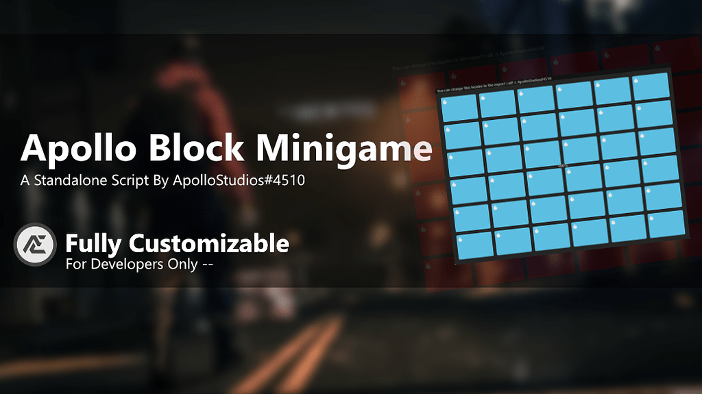 [Standalone] [Free] Apollo Block Minigame - FiveM Releases - Cfx.re ...