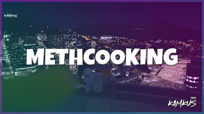 [PAID][QBCore] Meth producing | Portable meth lab | Skill Tree | NUI Thumbnail