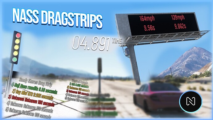 [Standalone/ESX/QB] [PAID] Nass Dragstrips Thumbnail