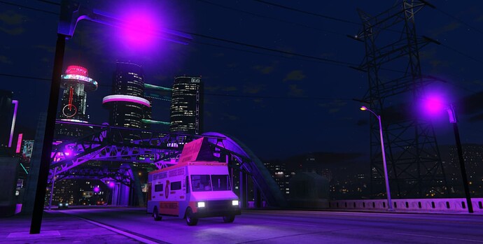 Purple Lights Around America Thumbnail