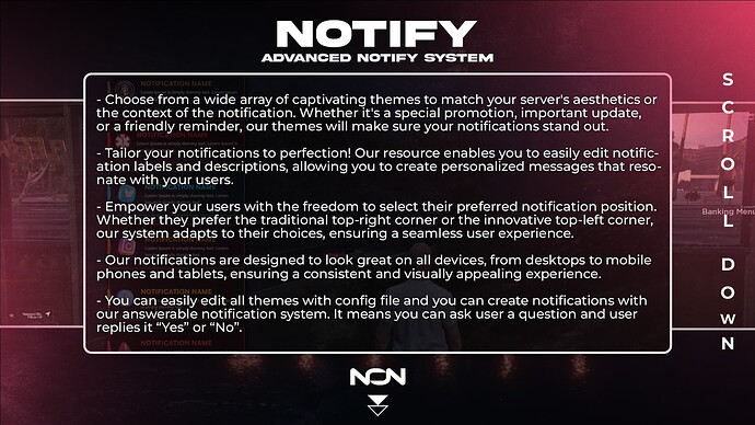 Advanced Notification | Question System - Job Notifications (Dispatch) thumbnail 2