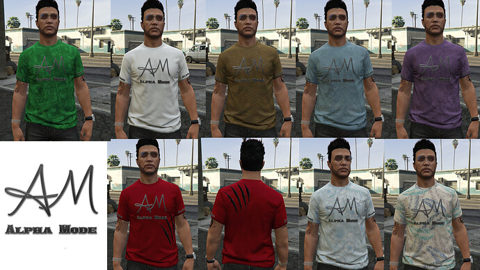 [PAID][CLOTHING] Alpha Mode: 8 Male Graphic Tees Thumbnail