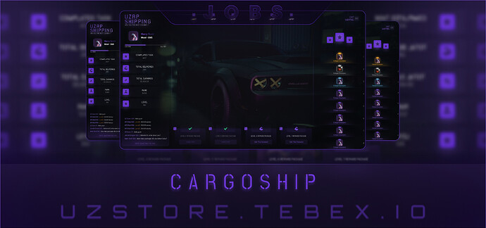 [QBCore - ESX] Jobs Shipping Thumbnail
