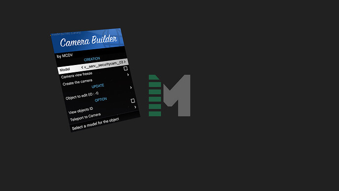 [PAID] [Standalone] Camera Builder w/ RageUI Thumbnail