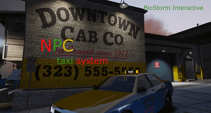 [ESX] NPC Taxi System [Paid] Thumbnail
