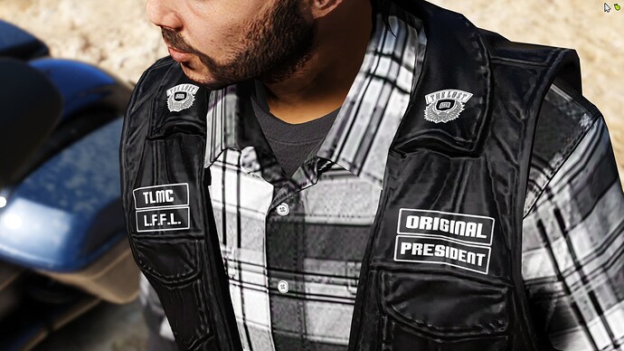 [PAID][CLOTHING][ADDON] UPDATED: Lost MC Bundle (includes Custom Vest with 8 ranks, 3 T-Shirts, Biker Helmet & Trucker Hat) thumbnail 2