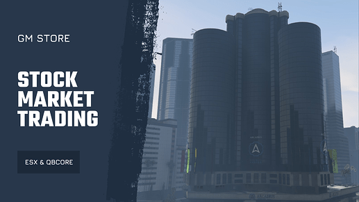 [ESX,QBCore] Fivem stock market trading script Thumbnail