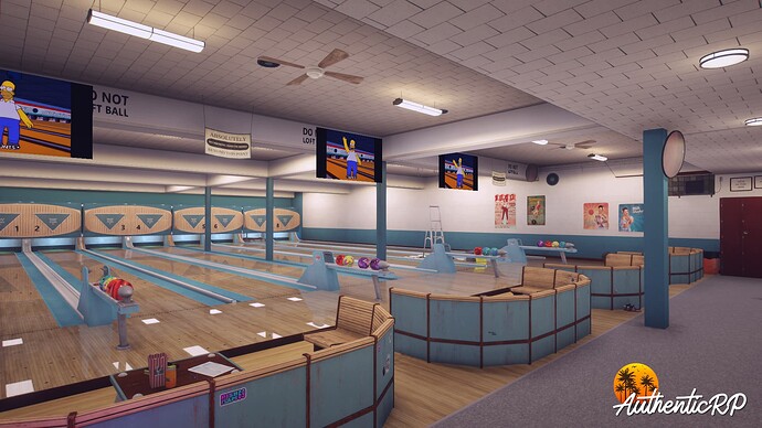 Bowling alley + CC