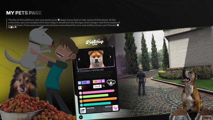Lab-pet v2 | with customizable pet clothing system thumbnail 4
