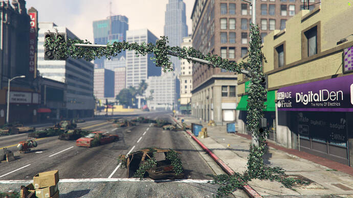 Grass-covered Traffic Lights thumbnail 4